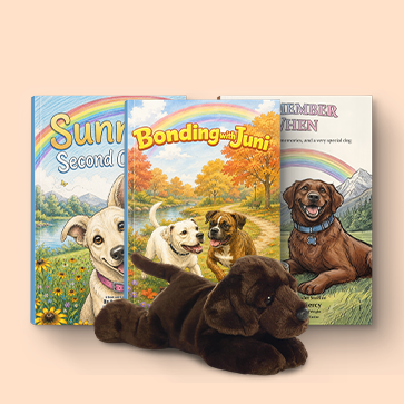 All Three Hardcovers Plus Plush Toy